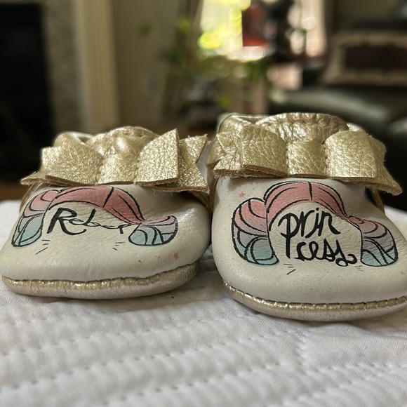 Disney Star Wars Freshly Picked Premium Leather Mocs Size 1 Rebel Prince… - Picture 15 of 15